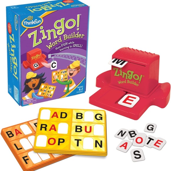 Zingo Game Word Builder - Fun Early Reading Game - Picture 3 of 7